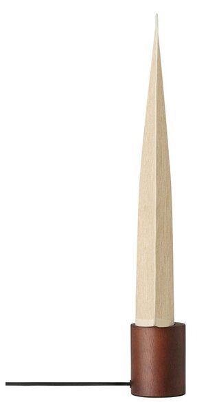 Кафява/кремава хартиена настолна лампа (височина 44 cm) Mai Le – Ellos Home