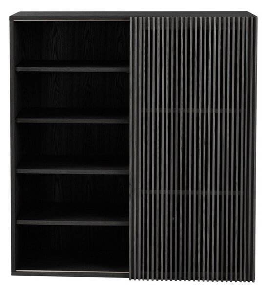 Черен комплект за коридор от декор от ясен 110x120x40 cm Sion – Jotex