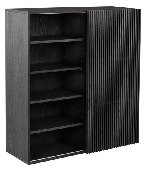 Черен комплект за коридор от декор от ясен 110x120x40 cm Sion – Jotex