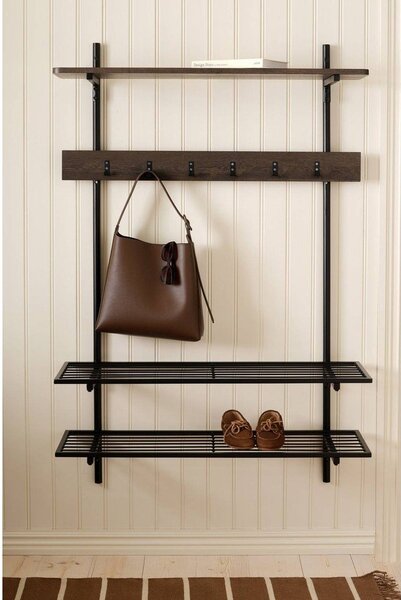 Кафяв метален комплект за коридор 100x150x25 cm Gilda – Ellos Home