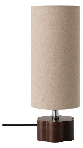 Кафява/бежова ленена настолна лампа (височина 33,5 cm) Joline – Ellos Home