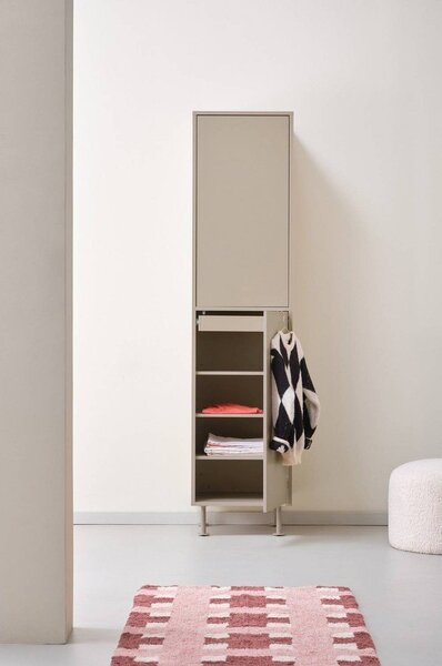 Бежов гардероб от МДФ 50x210x55 cm Kipp – Jotex