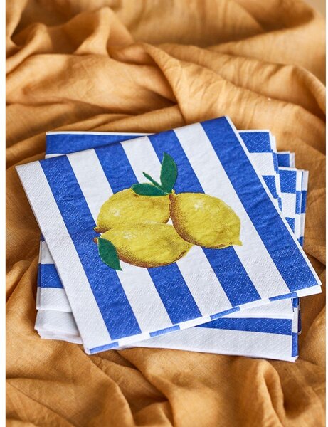 Хартиени салфетки в комплект 20 бр. 33x33 cm Limone – Bloomingville