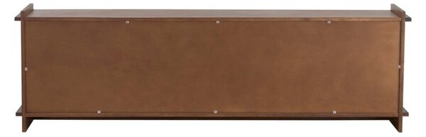 Библиотека от масивен бор в тъмно естествен цвят 193x60x40 cm Apelvik – Jotex