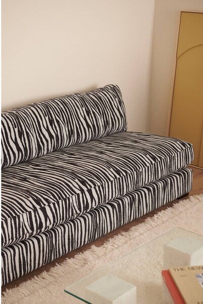 Антрацитен шенилов диван 197 cm Zeb – Ellos Home