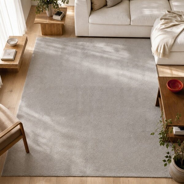 Светлосив килим 60x120 cm Loft - Universal