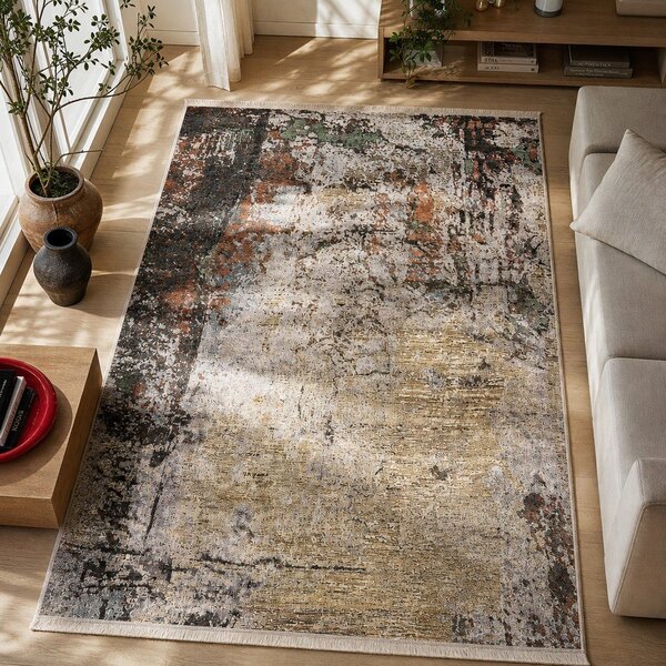Кафяво-бежов килим 80x150 cm - Mila Home