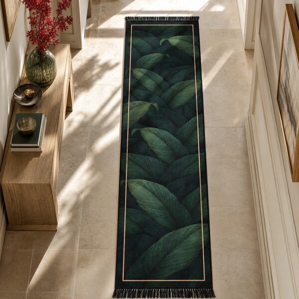 Пътека подходяща за пране петролена 80x200 cm Unique – Mila Home