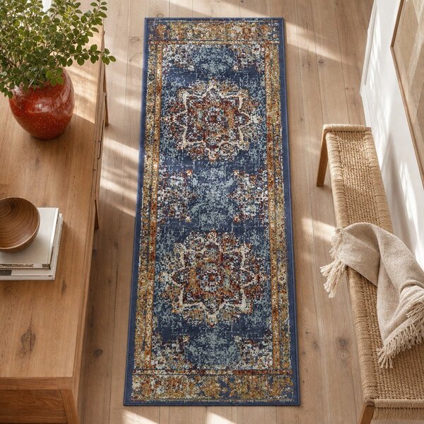 Тъмно син килим 80x240 cm Orient Maderno - Hanse Home