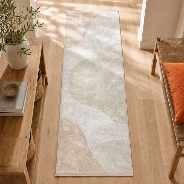 Бежов килим 80x200 cm - Mila Home