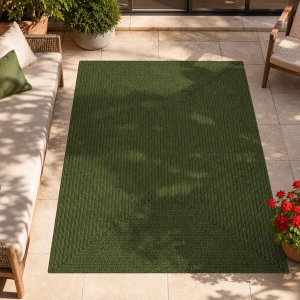 Зелен външен килим 200x80 cm - NORTHRUGS