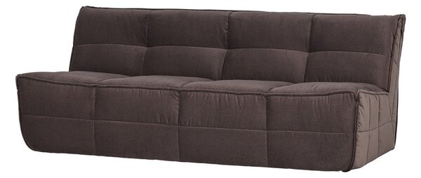 Кафяв кадифен диван 204 cm Cluster – vtwonen