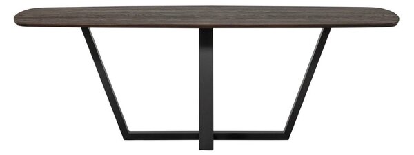 Трапезна маса с дъбова дървена плоскост 100x220 cm Tablo – WOOOD