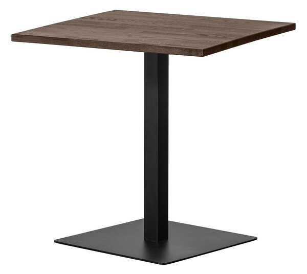 Трапезна маса с дъбова дървена плоскост 80x80 cm Tablo – WOOOD