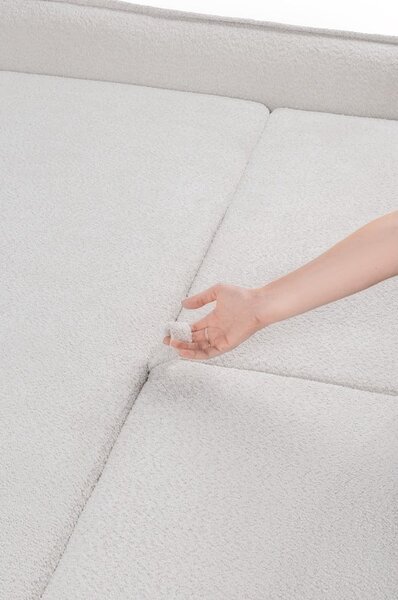 Бежов диван от плат bouclé 215 cm Patti - Bonami Selection