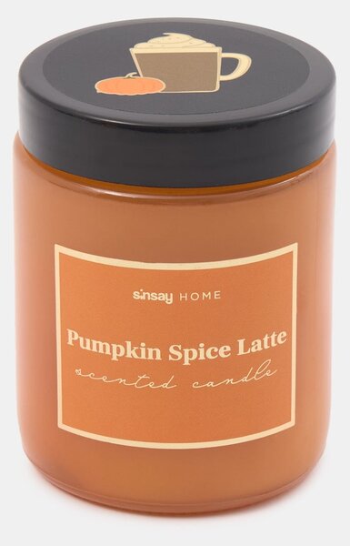Sinsay - Свещ Pumpkin Spice Latte - кехлибар