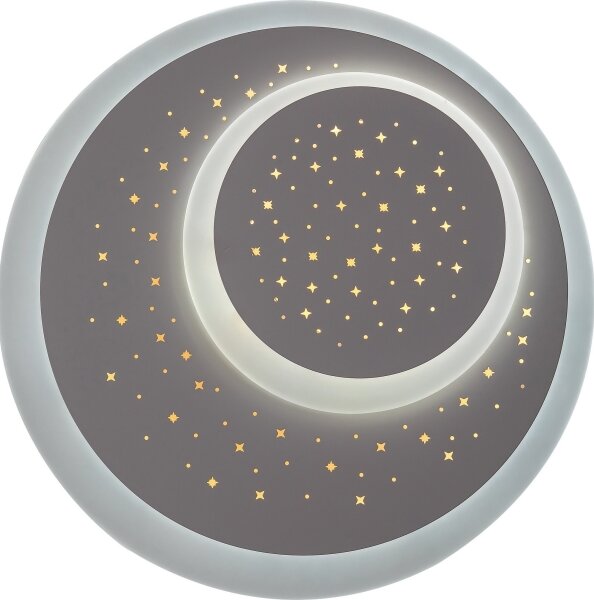 Rabalux - LED димируемо таванно осветително тяло LED/47W/230V 3000-6000K + дистанционно управление