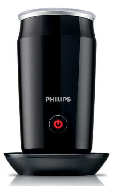 Уред за разпенване на мляко Philips CA6500/63, незалепваща повъхност, вместимост 120мл, черен