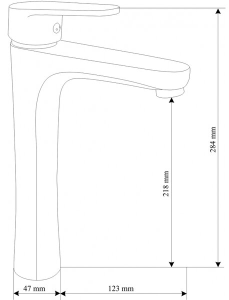 Mexen Kama Комплект за вана R75, хром - 72513R75-00