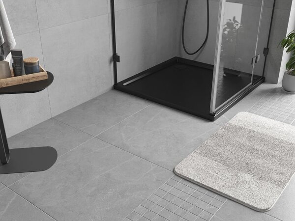 Mexen Flow квадратен душ корито slim 75 x 75 cm, черен мат - 46S707575