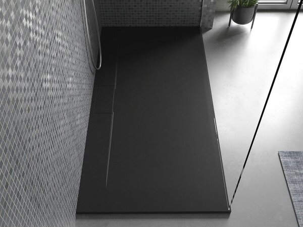 Mexen Egon правоъгълна основа за душ SMC 200 x 90 cm, черна - 4R709020