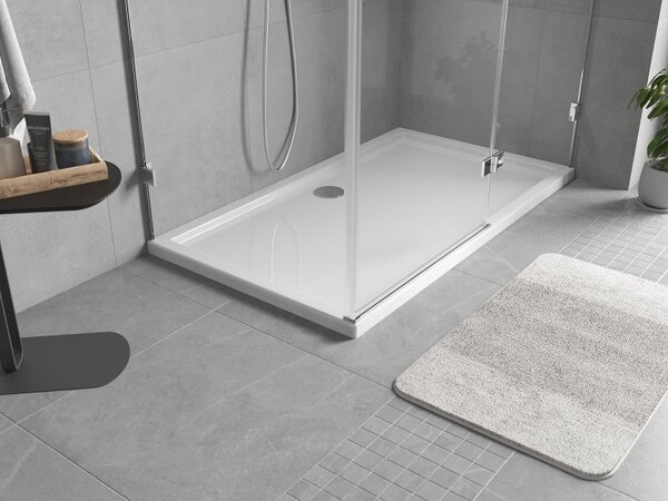 Mexen Flow правоъгълна тънка душ кабина 150 x 70 см, бял гланц - 46R107015
