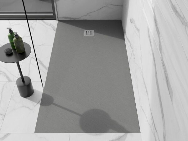 Mexen Stone+ композитен правоъгълен душ поддон 200 x 90 см, сив-бетон - 44619020