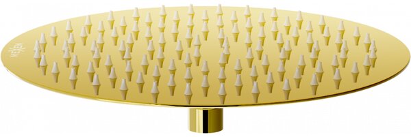 Mexen Slim дъждовен душ 25 см, златен - 79225-50