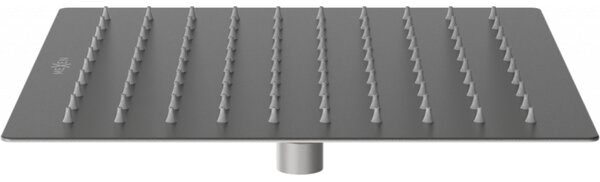 Mexen Slim дъждовна глава 25 x 25 см, графит - 79125-66