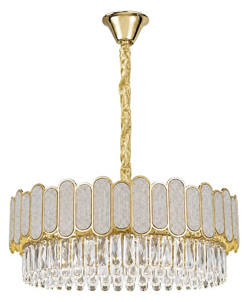Кристална висяща лампа SWE107-CP 50cm GOLD