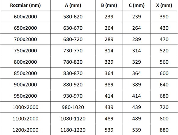 Mexen Exo сгъваема душ кабина 90 см, прозрачна, черна - 816-090-000-70-00