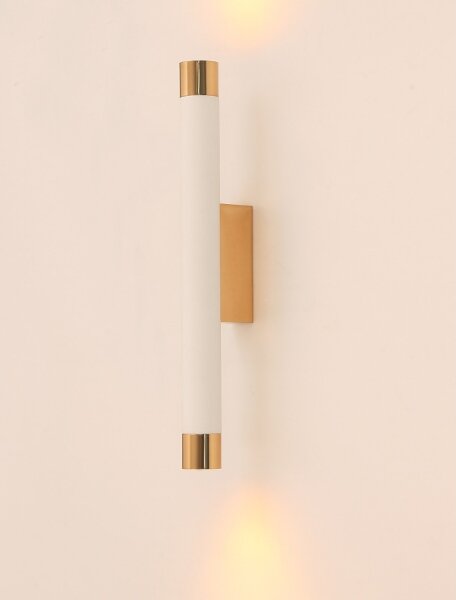 Open Design OR84559 - Аплик Q 2xG9/3,5W/230V бяло/златно