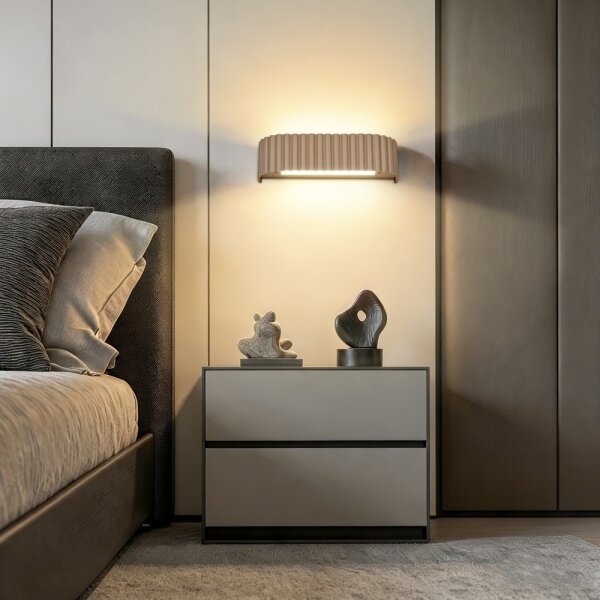 Brilagi - LED настенно осветително тяло FALCON MODERN LED/10W/230V 30 cm 3000/4500/6000K бежово