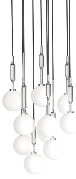 Open Design OR85358 - Полилей на кабел ERO 10xG9/8W/230V лъскав хром
