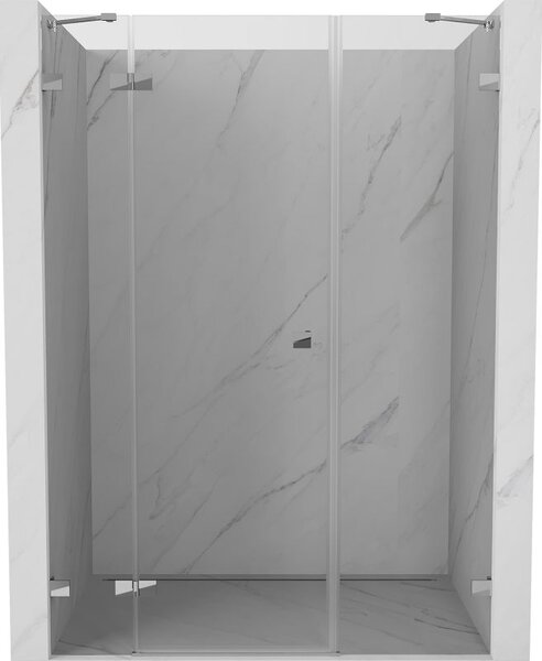 Mexen Lunar лява врата за душ кабина, прозрачна, хром - 834S-160-050-01-00-L, 160 см