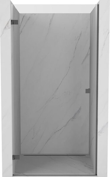 Mexen Lunar-B врата за душ, леви 95 cm, прозрачни, четкано оръдие сив - 832-095-000-66-00-L