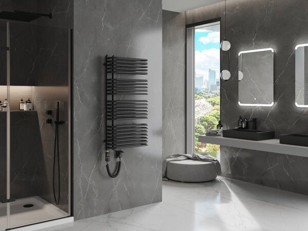 Mexen Amor електрически радиатор 1000 x 500 мм, 900 W, черен - W120-1000-500-2900-70
