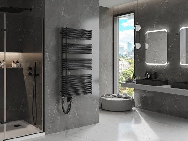 Mexen Amor електрически радиатор 1200 x 600 mm, 900 W, черен - W120-1200-600-2900-70