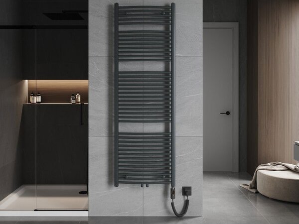 Mexen Ares електрически радиатор 1800 x 600 мм, 900 W, антрацит - W102-1800-600-2900-66