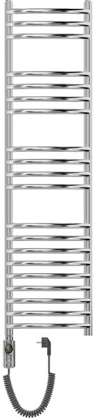 Mexen Eros електрически радиатор 1200 x 318 мм, 300 W, хром - W112-1200-318-2300-01