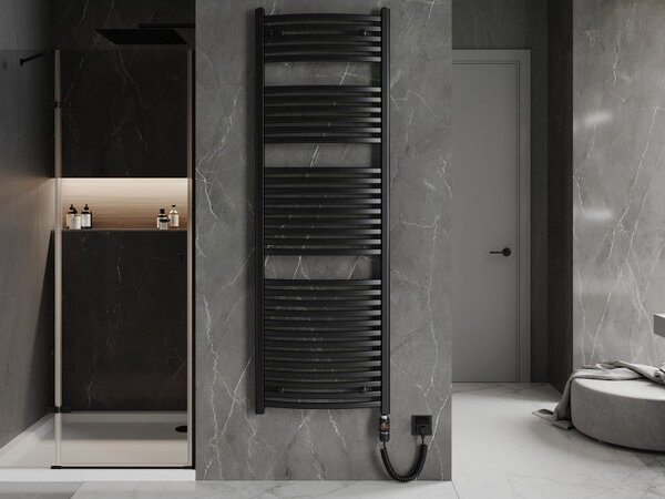 Mexen Helios електрически радиатор 1800 x 600 мм, 900 W, черен - W103-1800-600-2900-70