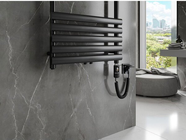 Mexen Jowisz електрически радиатор 1200 x 600 mm, 600 W, черен - W107-1200-600-2600-70