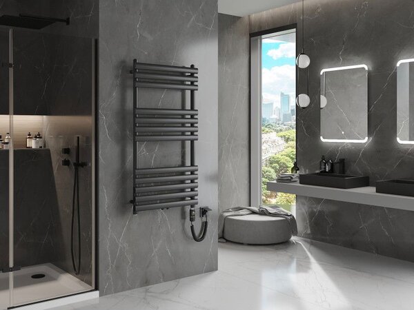 Mexen Jowisz електрически радиатор 1200 x 600 mm, 600 W, черен - W107-1200-600-2600-70