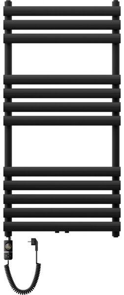 Mexen Jowisz електрически радиатор 1200 x 600 mm, 600 W, черен - W107-1200-600-2600-70