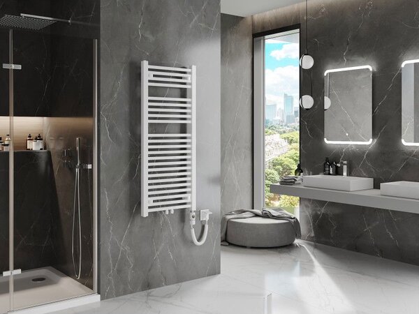 Mexen Pluton електрически радиатор 1200 x 500 мм, 600 W, бял - W106-1200-500-2600-20