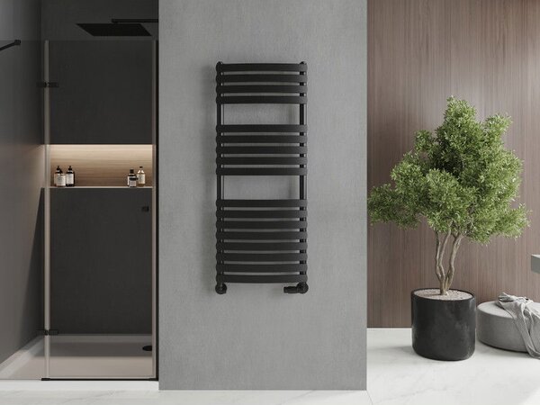 Mexen Bachus радиатор за баня 1200 x 500 mm, 619 W, черен - W109-1200-500-00-70