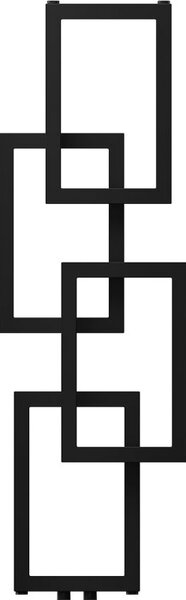 Mexen Grid декоративен радиатор за баня 1115 x 360 мм, 279 W, черен - W215-1115-360-00-70