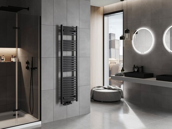 Mexen Hades радиатор за баня 1500 x 400 mm, 583 W, черен - W104-1500-400-00-70