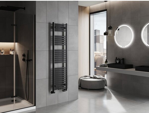 Mexen Hades радиатор за баня 1500 x 400 mm, 583 W, черен - W104-1500-400-00-70