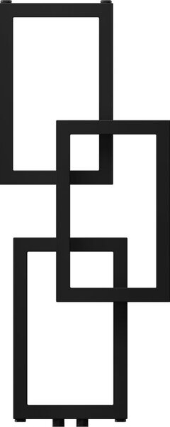 Mexen Grid декоративен радиатор за баня 870 x 360 mm, 209 W, черен - W215-0870-360-00-70